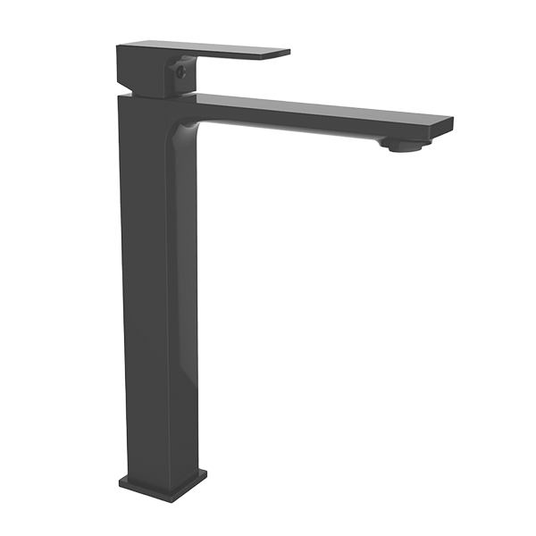 MITIGEUR LAVABO 250MM SAONA SLIM NOIR MAT