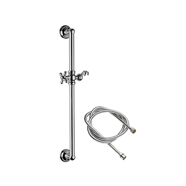 Barre de réglage laiton chromé avec flexible 317L333