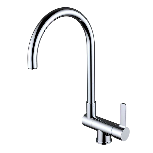 MITIGEUR ÉVIER 280MM RABATTABLE FS22 3 VOIES AVEC 1 POIGNÉES ET 2 SORTIES D&rsquo;EAU POUR ÉQUIPEMENT DE TRAITEMENT D&rsquo;EAU