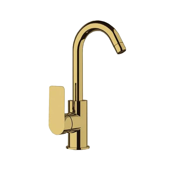 Mitigeur évier monotrou avec bec mobile