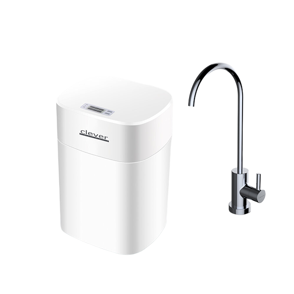 UNITÉ DE TRAITEMENT D&rsquo;EAU PAR ULTRAFILTRATION + MITIGEUR ÉVIER 1 VOIE CHROMÉ