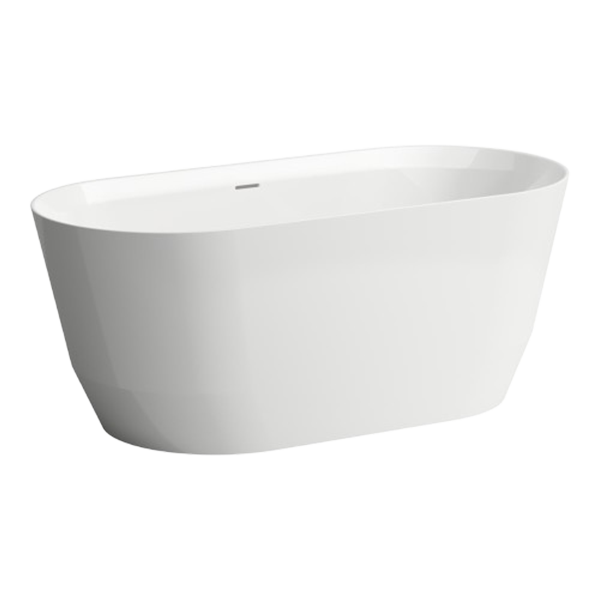 BAIGNOIRE INDÉPENDANTE, EN MATÉRIAU COMPOSITE MARBOND, LIVRÉE AVEC VIDAGE