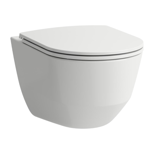 WC SUSPENDU, À CHASSE DIRECTE, AVEC BRIDE