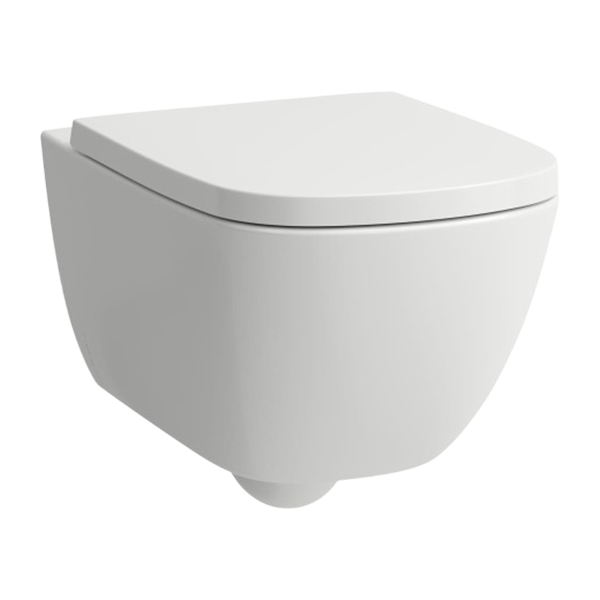 PACK WC SUSPENDU SANS BRIDE. CUVETTE 820802 ET ABATTANT FREIN DE CHUTE 891802