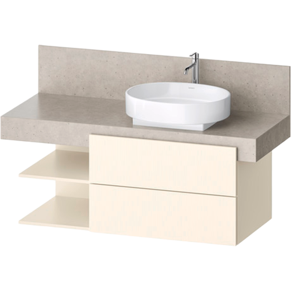 MEUBLE SOUS LAVABO SUSPENDU POUR PLAN DE TOILETTE