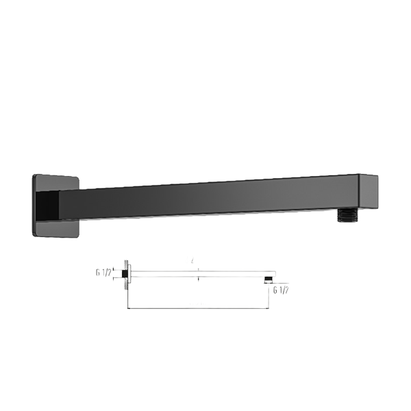 BRAS DE DOUCHE CARRÉ