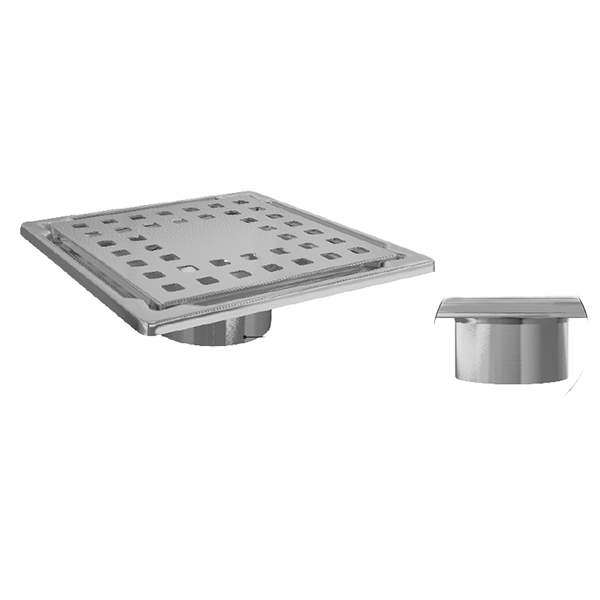 CORPS ET GRILLE EN ACIER INOXYDABLE SKIP-X